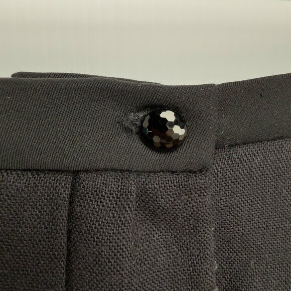 NINA RICCI Boutiqueโ Paris VTG Wool Academia Office Pleated Boho Print EU 38 / M - Picture 5 of 12